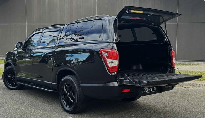 2023 SsangYong Musso Ultimate Q250 MY23 4X4 Dual Range Space Black
