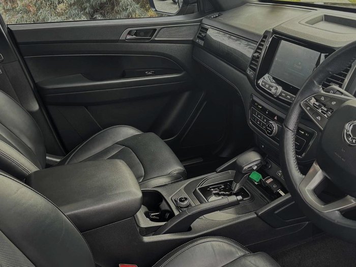 2023 SsangYong Musso Ultimate Q250 MY23 4X4 Dual Range Space Black