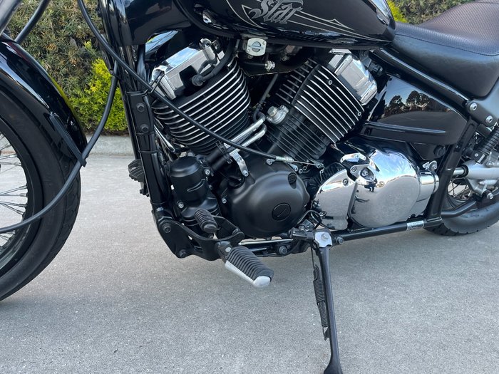 2017 Yamaha XVS650 V-STAR CUSTOM Black