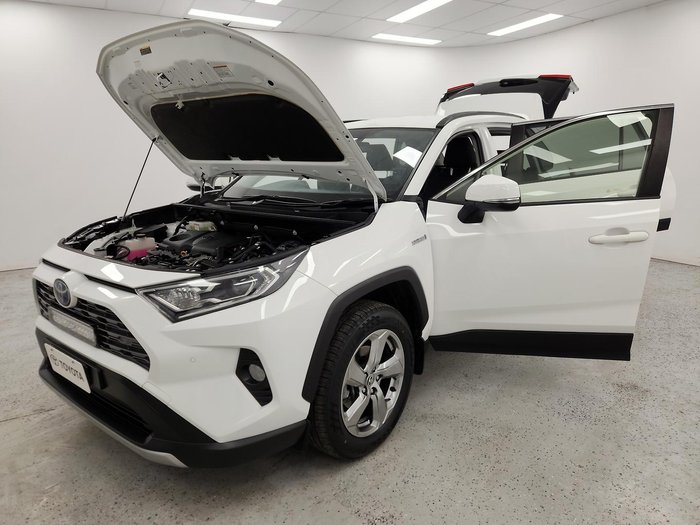 2020 Toyota RAV4 GXL AXAH52R Glacier White