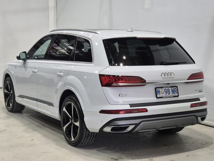 2023 Audi Q7 55 TFSI S line 4M MY23 Four Wheel Drive White