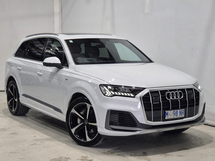 2023 Audi Q7 55 TFSI S line 4M MY23 Four Wheel Drive White