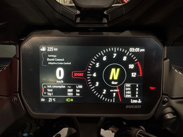 2025 Ducati Multistrada V4 Pikes Peak Multistrada Red