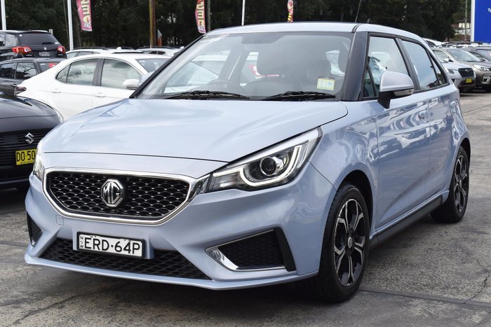 2021 MG MG3 Excite MY21 Skye Silver