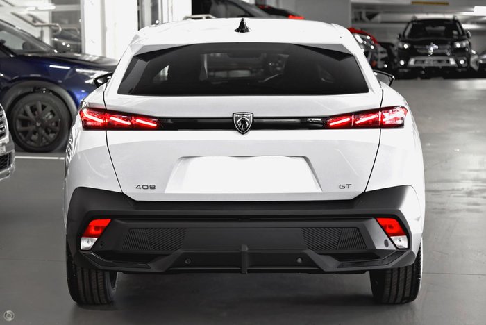 2025 Peugeot 408 GT Premium Hybrid P54 MY25 Okenite White
