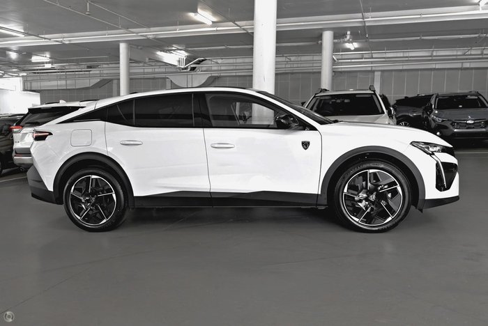 2025 Peugeot 408 GT Premium Hybrid P54 MY25 Okenite White