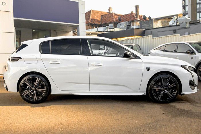 2025 Peugeot 308 GT Hybrid P51 MY25 Okenite White