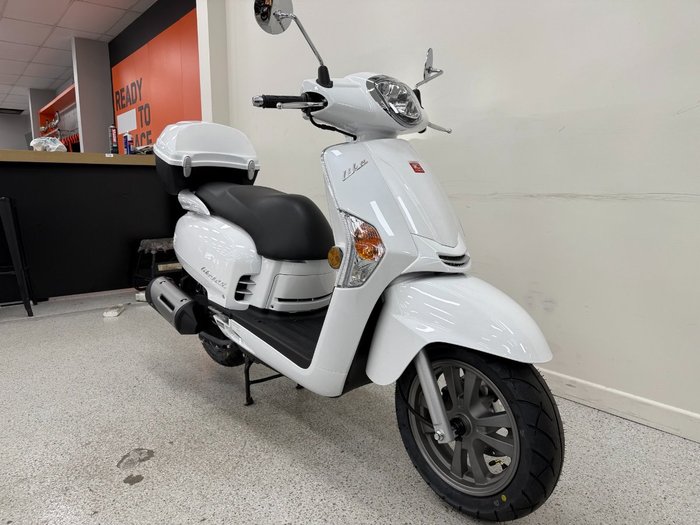 2025 Kymco LIKE 125 White