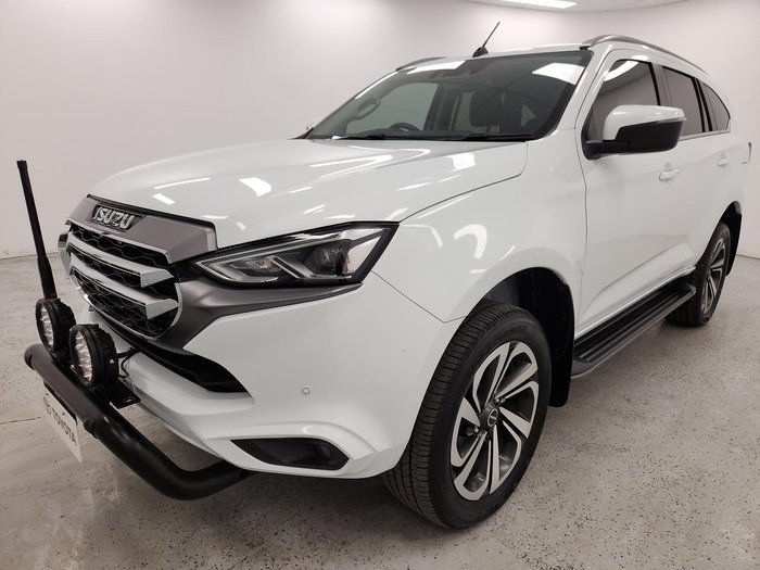 2022 Isuzu MU-X LS-T MY23 4X4 Dual Range Mineral White