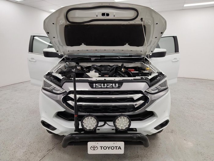 2022 Isuzu MU-X LS-T MY23 4X4 Dual Range Mineral White