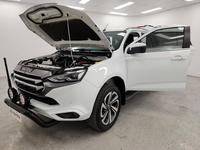 2022 Isuzu MU-X LS-T MY23 4X4 Dual Range Mineral White