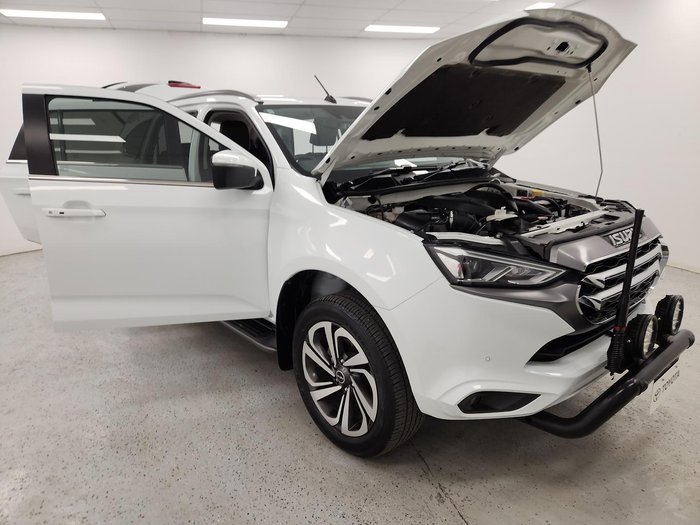 2022 Isuzu MU-X LS-T MY23 4X4 Dual Range Mineral White