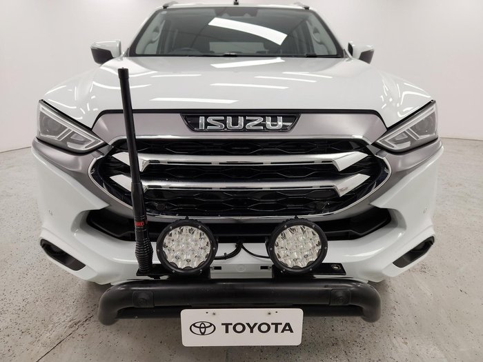 2022 Isuzu MU-X LS-T MY23 4X4 Dual Range Mineral White