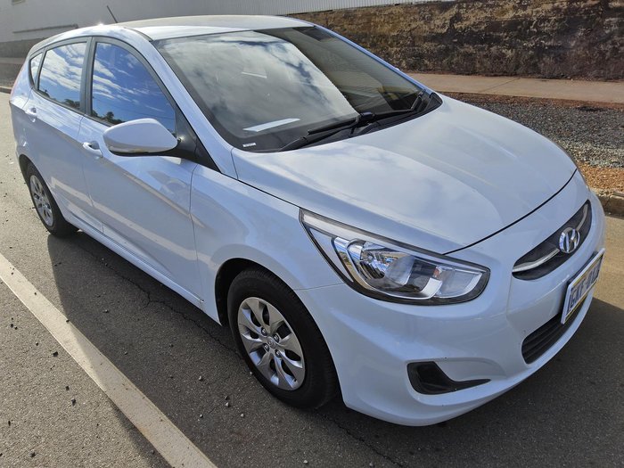 2017 Hyundai Accent Active RB4 MY17 Crystal White