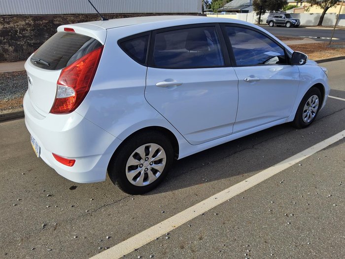 2017 Hyundai Accent Active RB4 MY17 Crystal White