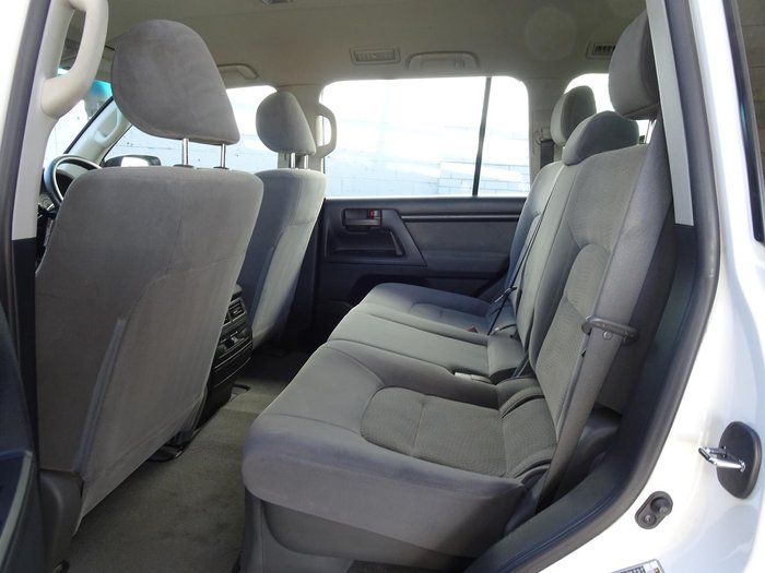 2007 Toyota Landcruiser GXL VDJ200R 4X4 Constant Glacier White