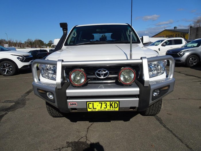 2007 Toyota Landcruiser GXL VDJ200R 4X4 Constant Glacier White