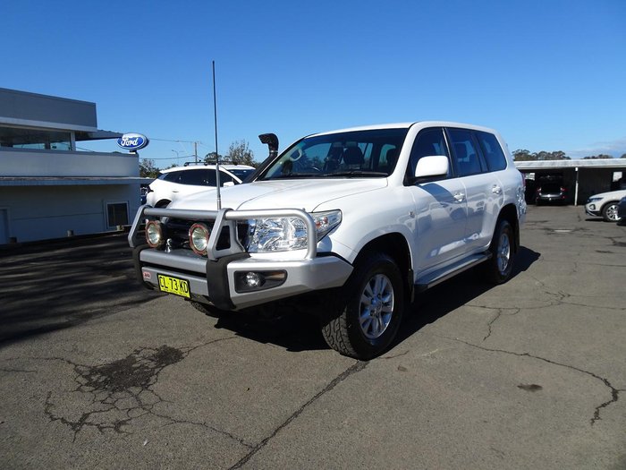 2007 Toyota Landcruiser GXL VDJ200R 4X4 Constant Glacier White