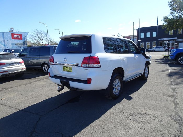 2007 Toyota Landcruiser GXL VDJ200R 4X4 Constant Glacier White