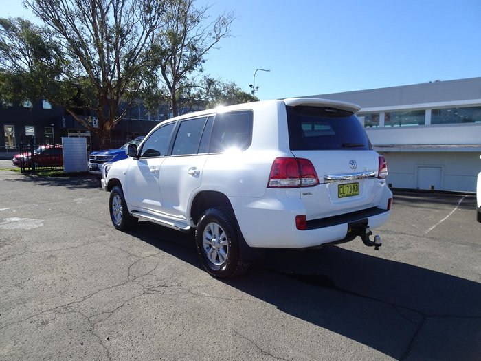 2007 Toyota Landcruiser GXL VDJ200R 4X4 Constant Glacier White