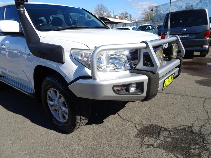 2007 Toyota Landcruiser GXL VDJ200R 4X4 Constant Glacier White