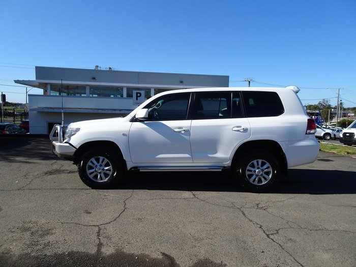 2007 Toyota Landcruiser GXL VDJ200R 4X4 Constant Glacier White
