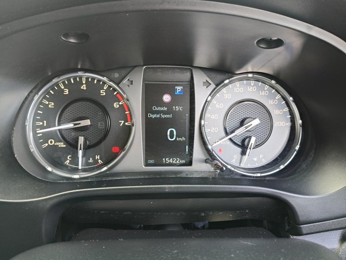 2023 Toyota Hilux Workmate TGN121R 4x2 Glacier White