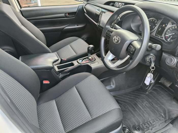 2023 Toyota Hilux Workmate TGN121R 4x2 Glacier White