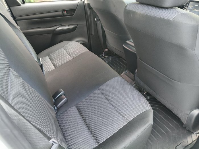 2023 Toyota Hilux Workmate TGN121R 4x2 Glacier White