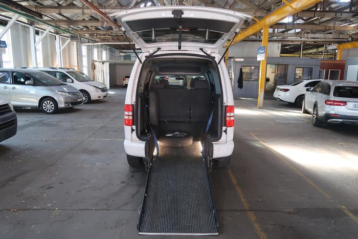 2015 Volkswagen Caddy TDI320 Comfortline 2K MY15 Candy White