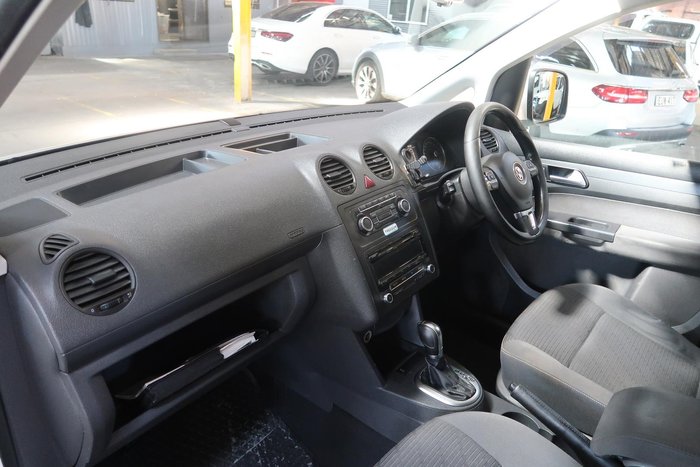 2015 Volkswagen Caddy TDI320 Comfortline 2K MY15 Candy White