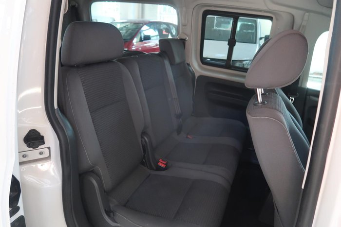 2015 Volkswagen Caddy TDI320 Comfortline 2K MY15 Candy White