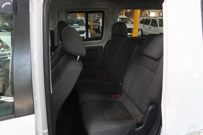 2015 Volkswagen Caddy TDI320 Comfortline 2K MY15 Candy White