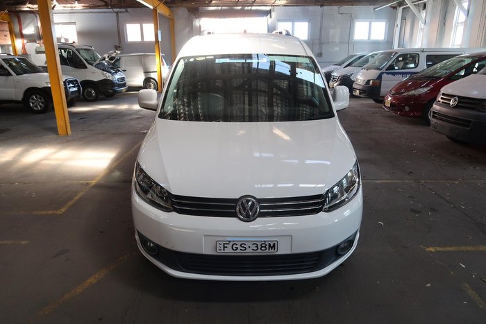 2015 Volkswagen Caddy TDI320 Comfortline 2K MY15 Candy White