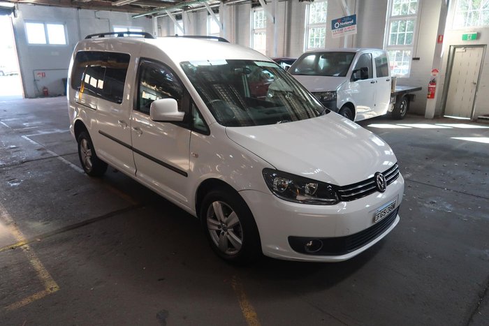 2015 Volkswagen Caddy TDI320 Comfortline 2K MY15 Candy White