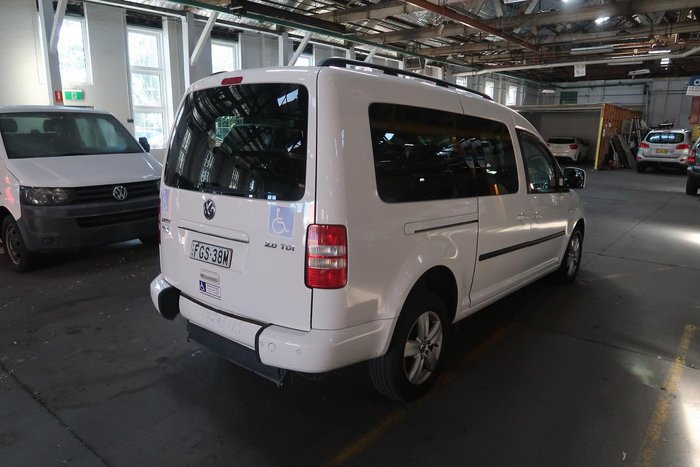 2015 Volkswagen Caddy TDI320 Comfortline 2K MY15 Candy White