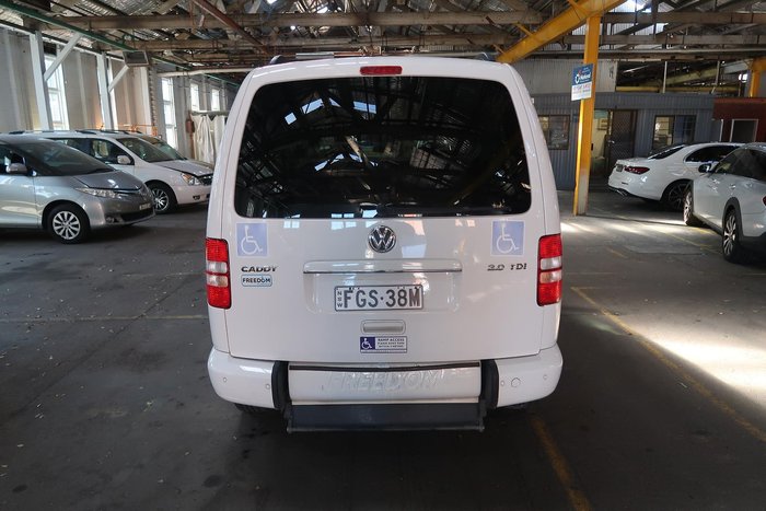 2015 Volkswagen Caddy TDI320 Comfortline 2K MY15 Candy White