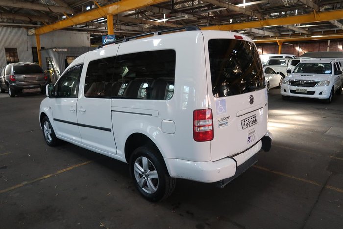 2015 Volkswagen Caddy TDI320 Comfortline 2K MY15 Candy White