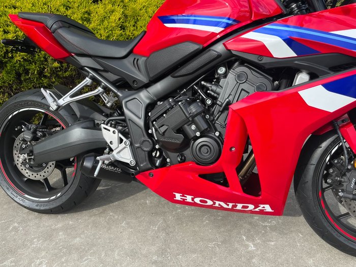 2024 Honda CBR650RAC Red