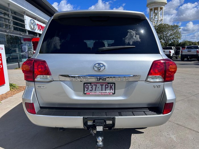 2013 Toyota Landcruiser GXL VDJ200R MY12 4X4 Constant Silver Pearl