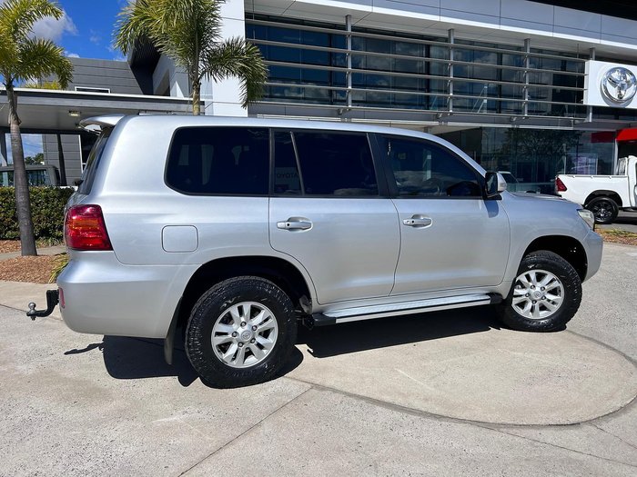 2013 Toyota Landcruiser GXL VDJ200R MY12 4X4 Constant Silver Pearl
