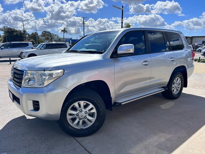 2013 Toyota Landcruiser GXL VDJ200R MY12 4X4 Constant Silver Pearl