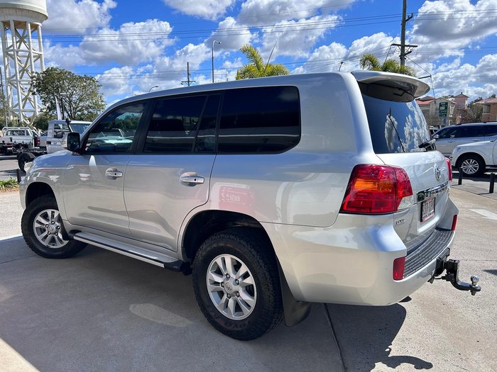 2013 Toyota Landcruiser GXL VDJ200R MY12 4X4 Constant Silver Pearl