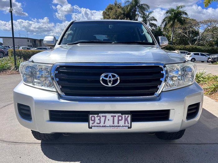 2013 Toyota Landcruiser GXL VDJ200R MY12 4X4 Constant Silver Pearl