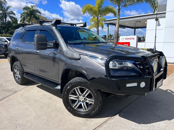 2018 Toyota Fortuner GXL GUN156R 4X4 Dual Range Graphite