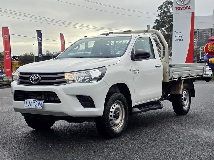 2016 Toyota Hilux SR GUN126R 4X4 Dual Range Glacier White