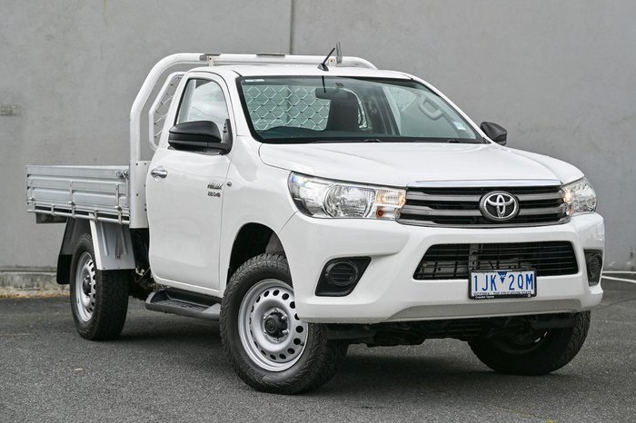 2016 Toyota Hilux SR GUN126R 4X4 Dual Range Glacier White