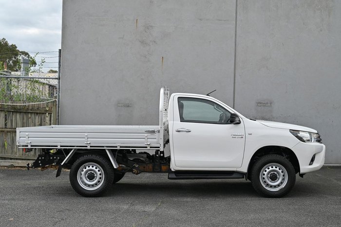 2016 Toyota Hilux SR GUN126R 4X4 Dual Range Glacier White