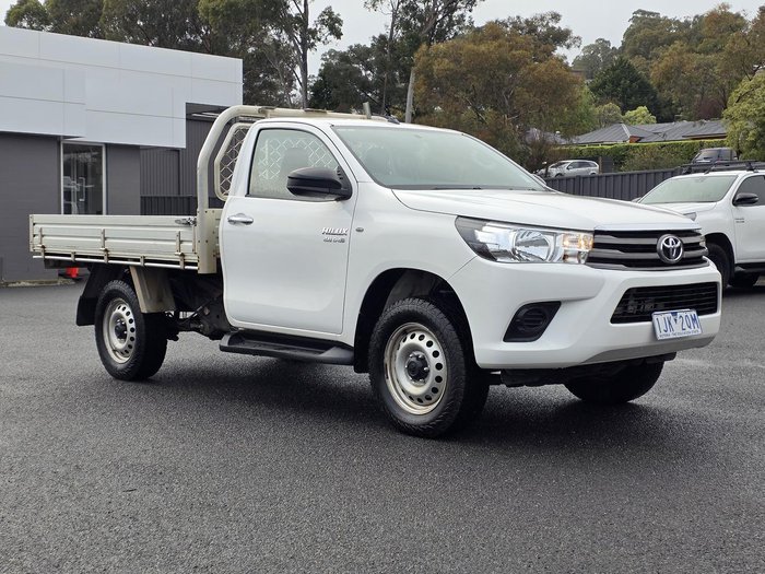 2016 Toyota Hilux SR GUN126R 4X4 Dual Range Glacier White