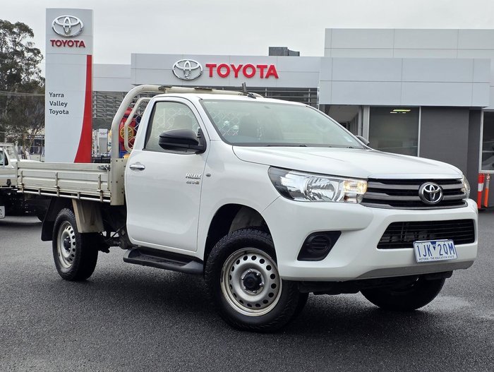 2016 Toyota Hilux SR GUN126R 4X4 Dual Range Glacier White